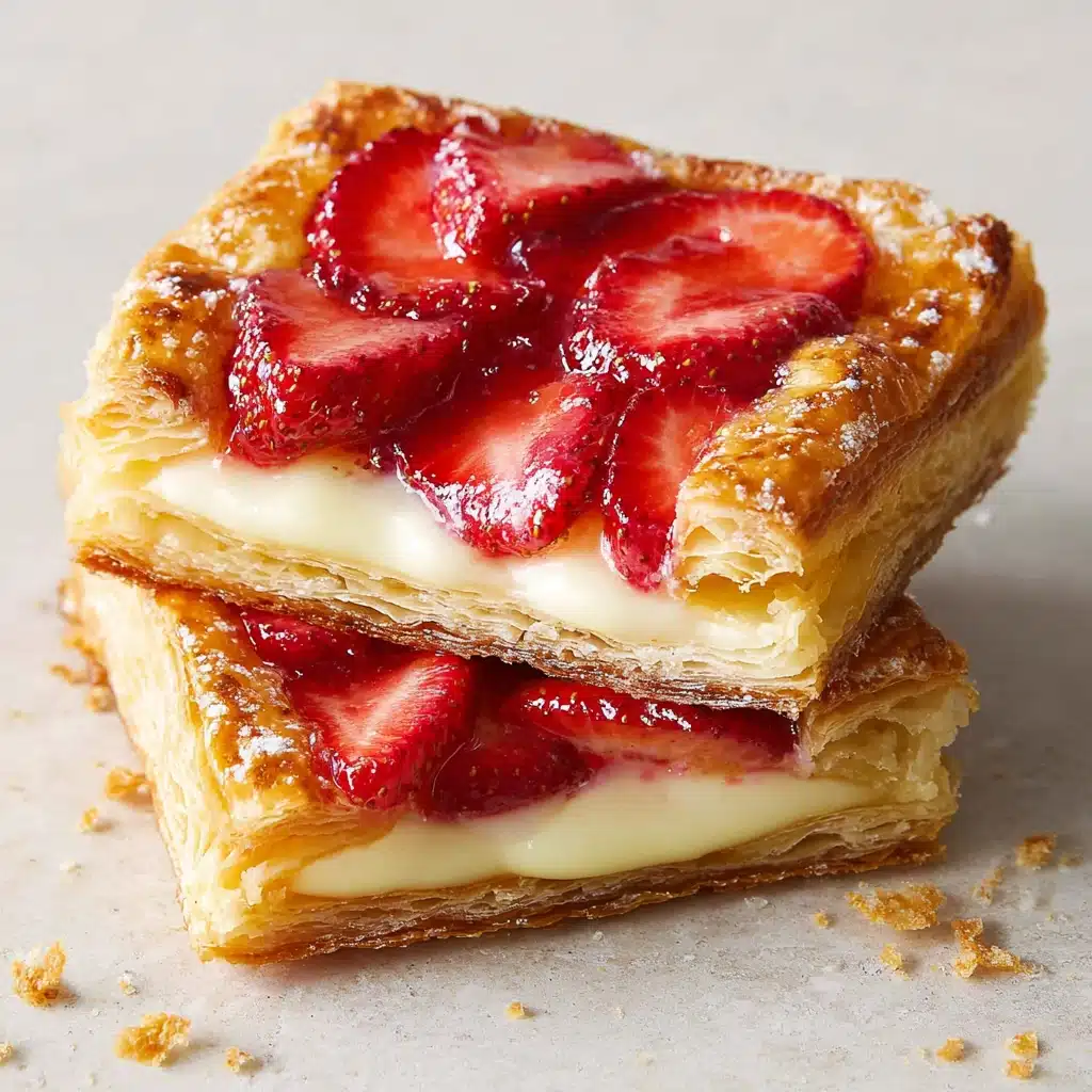 Strawberry Danish Recipe - Recipe Image