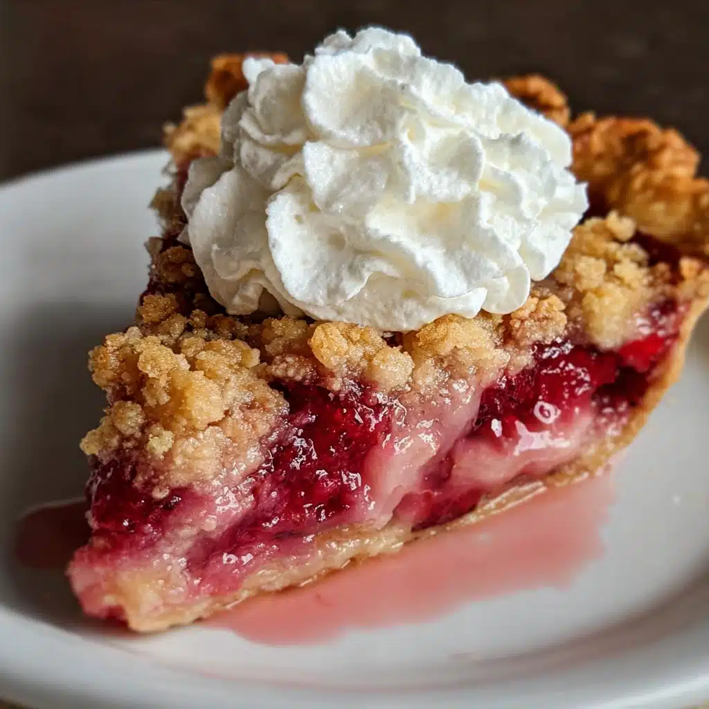Strawberry Rhubarb Pie Recipe - Recipe Image