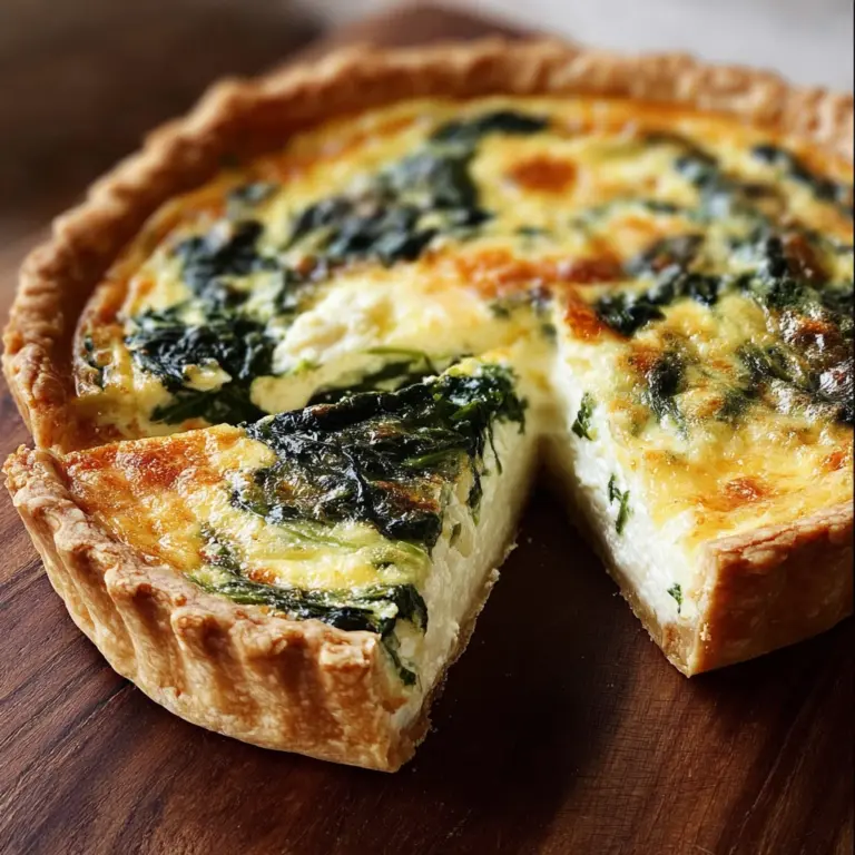 Spinach Quiche Recipe