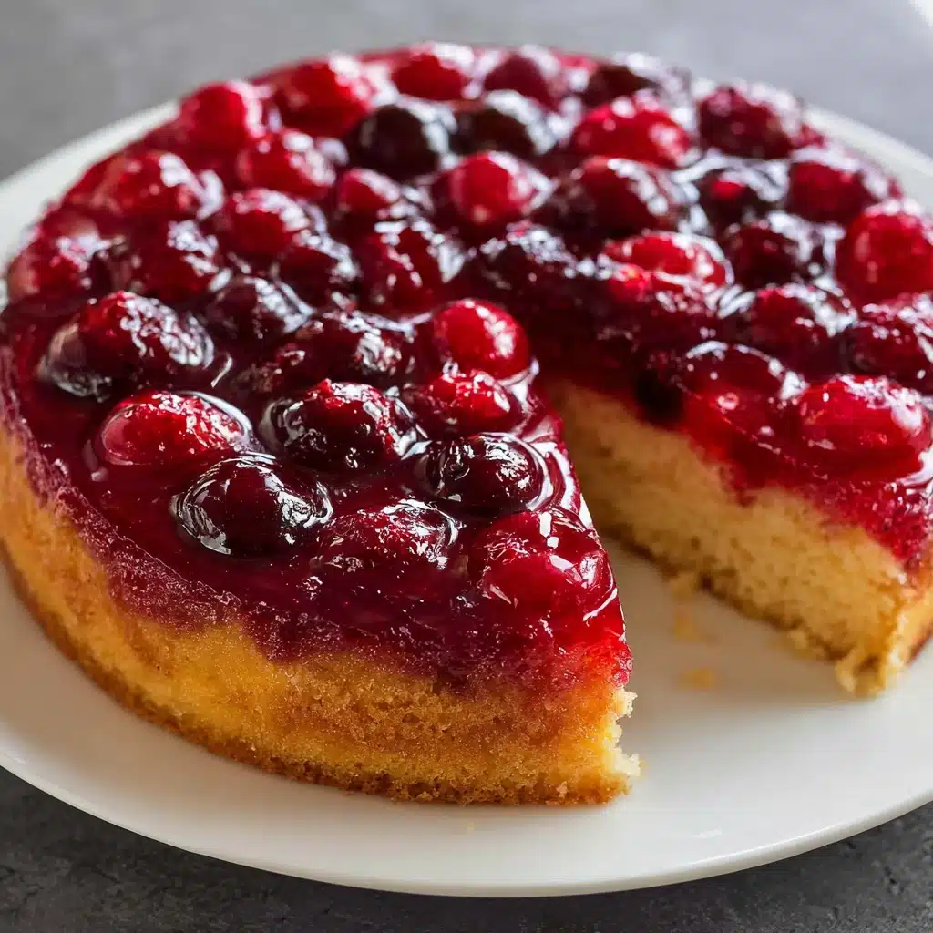 Cherry Upside-Down Cake Recipe - Recipe Image