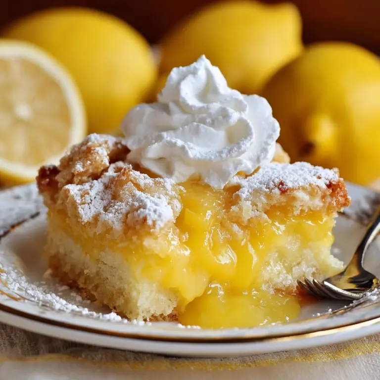 Magic Lemon Cobbler Recipe