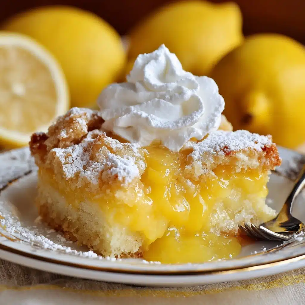 Magic Lemon Cobbler Recipe - Recipe Image