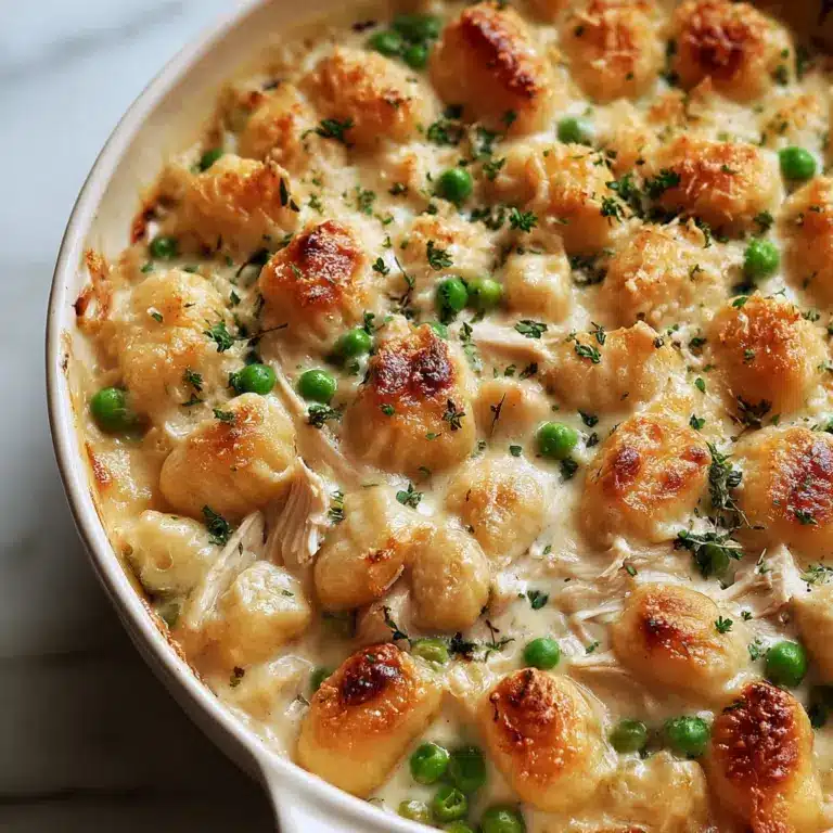 One Pot Gnocchi Chicken Pot Pie Recipe