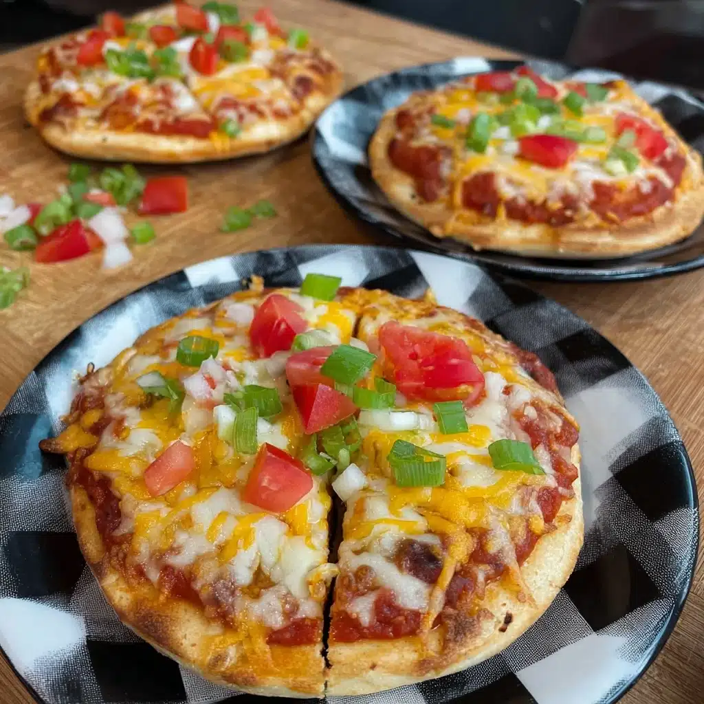 Easy Mexican Pizzas Recipe - Recipe Image
