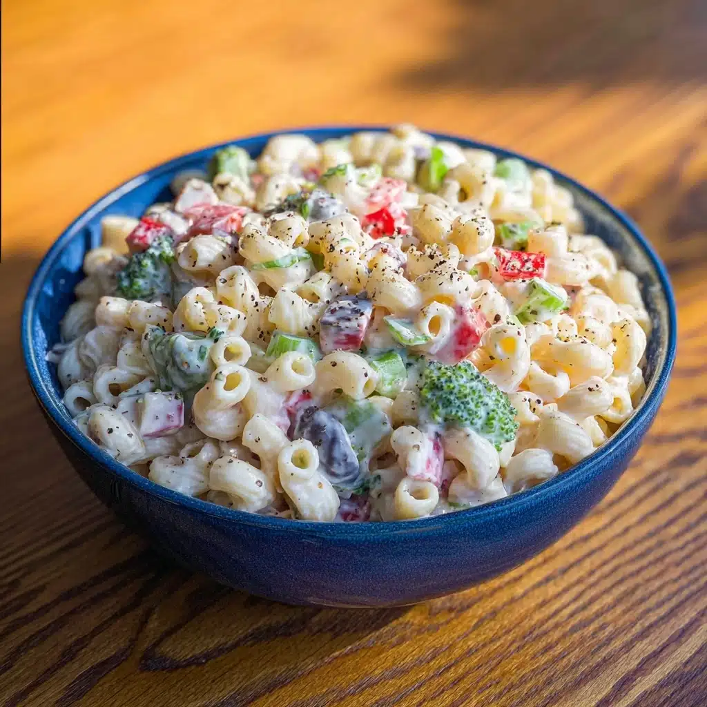 Creamy Summer Pasta SaladIngredients Recipe - Recipe Image