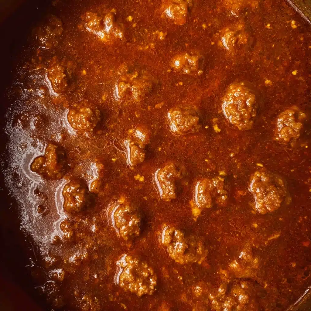 Slow Cooker Salisbury Steak Meatballs (EASY Recipe!) Recipe - Recipe Image