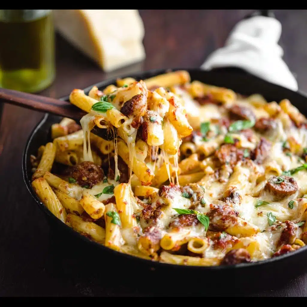 Chicken Sausage and Pasta Skillet Recipe - Recipe Image
