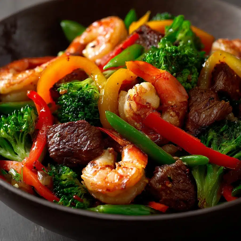 STEAK AND SHRIMP STIR FRY Recipe - Recipe Image
