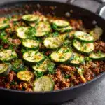 Ground Turkey and Zucchini Skillet Recipe
