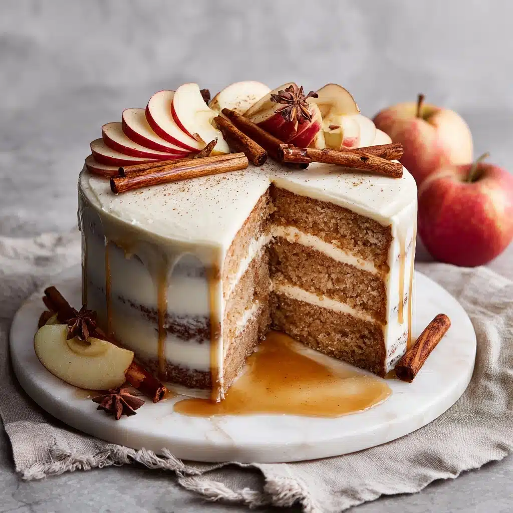 Festive Bourbon Apple Cider Cake Recipe - Recipe Image