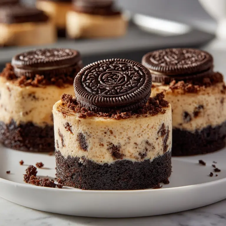 Oreo Cheesecake Cookie Cups Recipe
