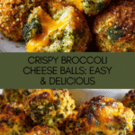 Baked Broccoli Cheese Balls Recipe