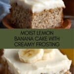 The Best Banana Cake Recipe