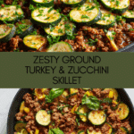 Ground Turkey and Zucchini Skillet Recipe