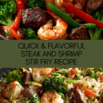 STEAK AND SHRIMP STIR FRY Recipe