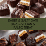 Healthy Date Candy Bars (Vegan + Paleo) Recipe