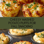 Mashed Potato Cheese Puffs Recipe