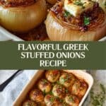 Greek Stuffed Onions Recipe