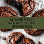 Fudgy Chewy Browkies (Brookies) Recipe