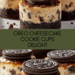 Oreo Cheesecake Cookie Cups Recipe