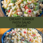 Creamy Summer Pasta SaladIngredients Recipe