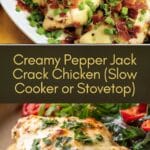 Easy Pepper Jack Crack Chicken Recipe