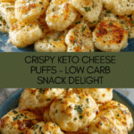 Keto Cheese Puffed Snacks are the perfect low-carb treat! Recipe