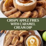 Apple Fries with Caramel Cream Dip Recipe
