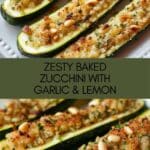 Best Baked Zucchini with Garlic and Lemon Recipe