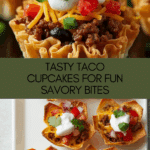 Taco Cupcakes Recipe