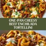 Cheesy Beef Enchilada Tortellini Recipe
