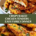 Crispy Baked Chicken Tenders Recipe