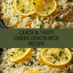 Greek Lemon Rice Recipe (35-Minutes) Recipe
