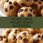 Frozen Greek Yogurt Peanut Butter Bites Recipe