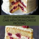 Lemon Raspberry Cake Recipe