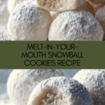 Sweetened Condensed Milk Snowball Cookies Recipe