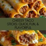Cheesy Taco Sticks Recipe