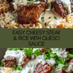 Cheesy Steak & Rice Recipe