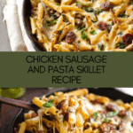 Chicken Sausage and Pasta Skillet Recipe