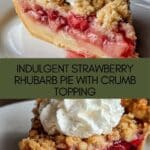 Strawberry Rhubarb Pie Recipe