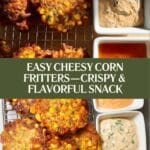 Cheesy Corn Fritters Recipe