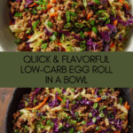 Low-Carb Easy To Make Egg Roll In A Bowl Recipe
