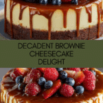 Recipe Card of Brownie Cheesecake Recipe