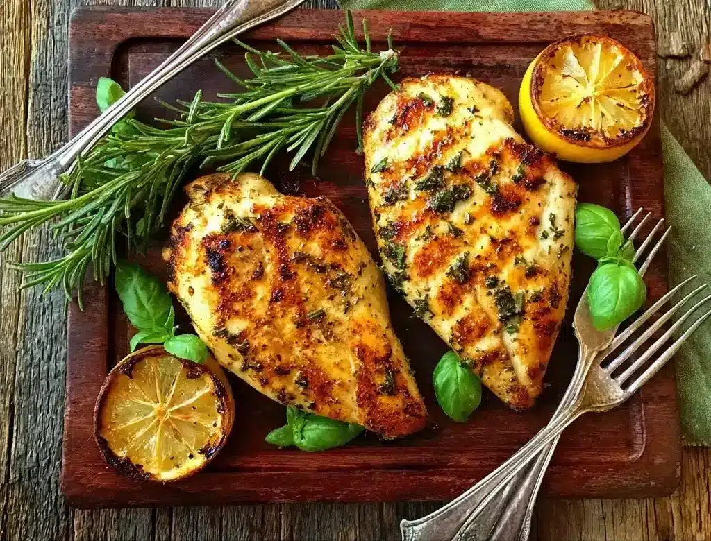 Heart Healthy Rosemary Chicken Dijon Recipe