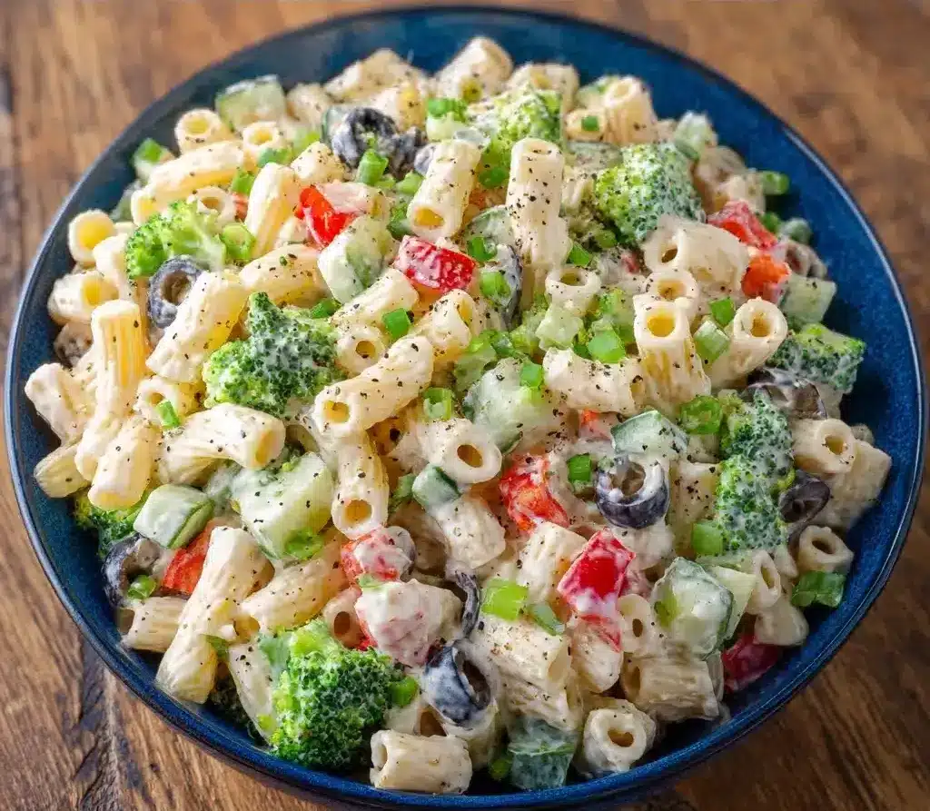 Creamy Summer Pasta Salad Recipe