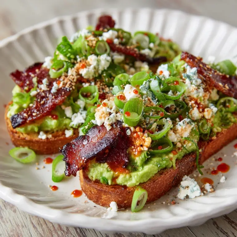 Bacon Avocado Toast Recipe