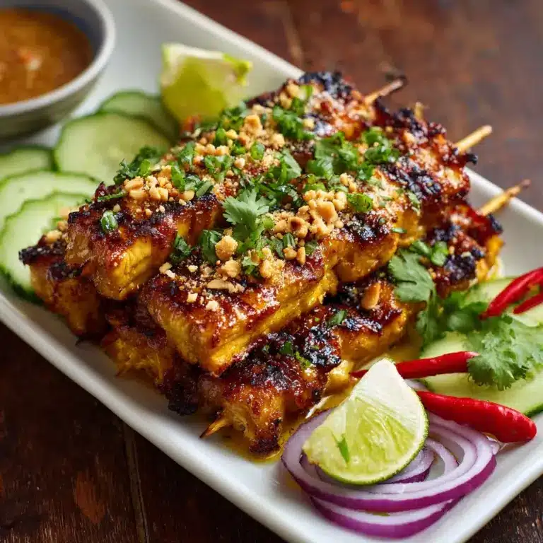 Grilled Chicken Satay Recipe