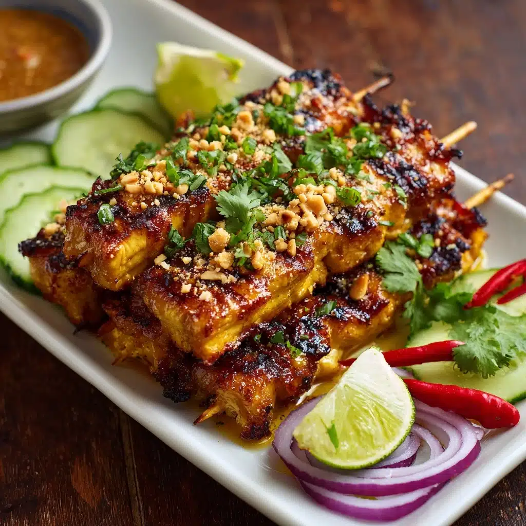 Grilled Chicken Satay Recipe