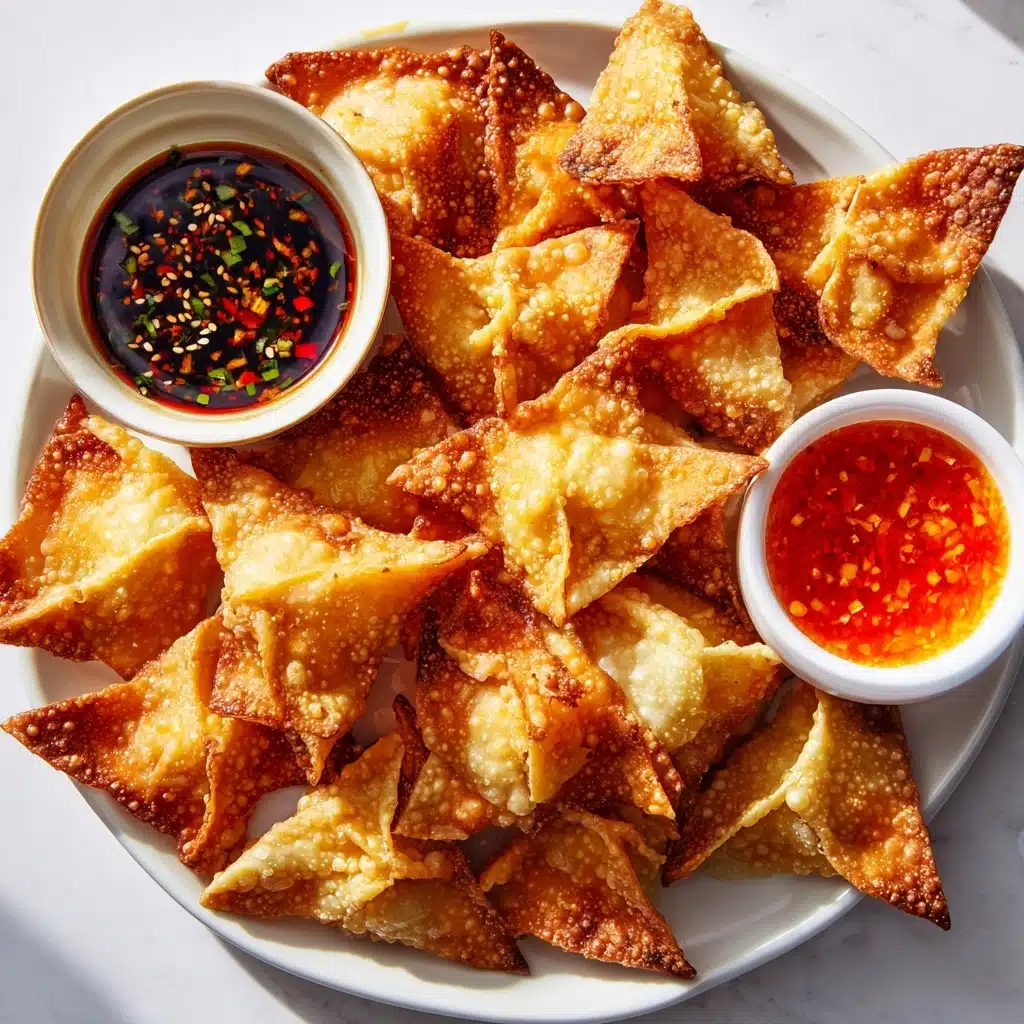 Air Fryer Cream Cheese Wontons Recipe - Recipe Image