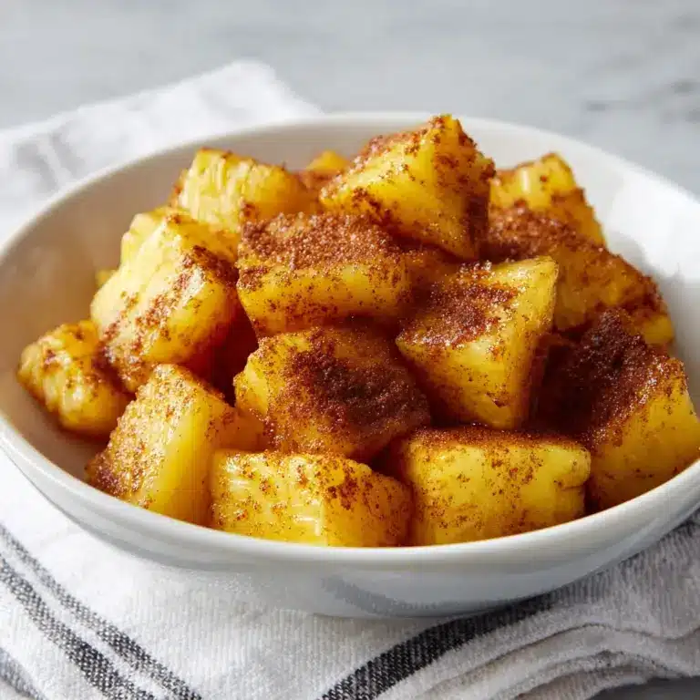 Air Fryer Pineapple (Like Brazilian Grilled Pineapple) Recipe